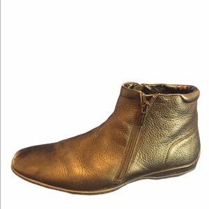 Calvin Klein Mens Black Leather Dress Boots size8M